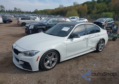 2017 BMW 340I xDrive из США, поврежденный, VIN WBA8B7G55HNU37219